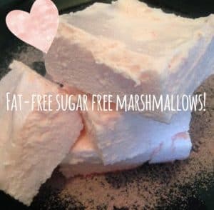 Fat-Free, Sugar-Free, and ALMOST Calorie-Free Marshmallows! 
